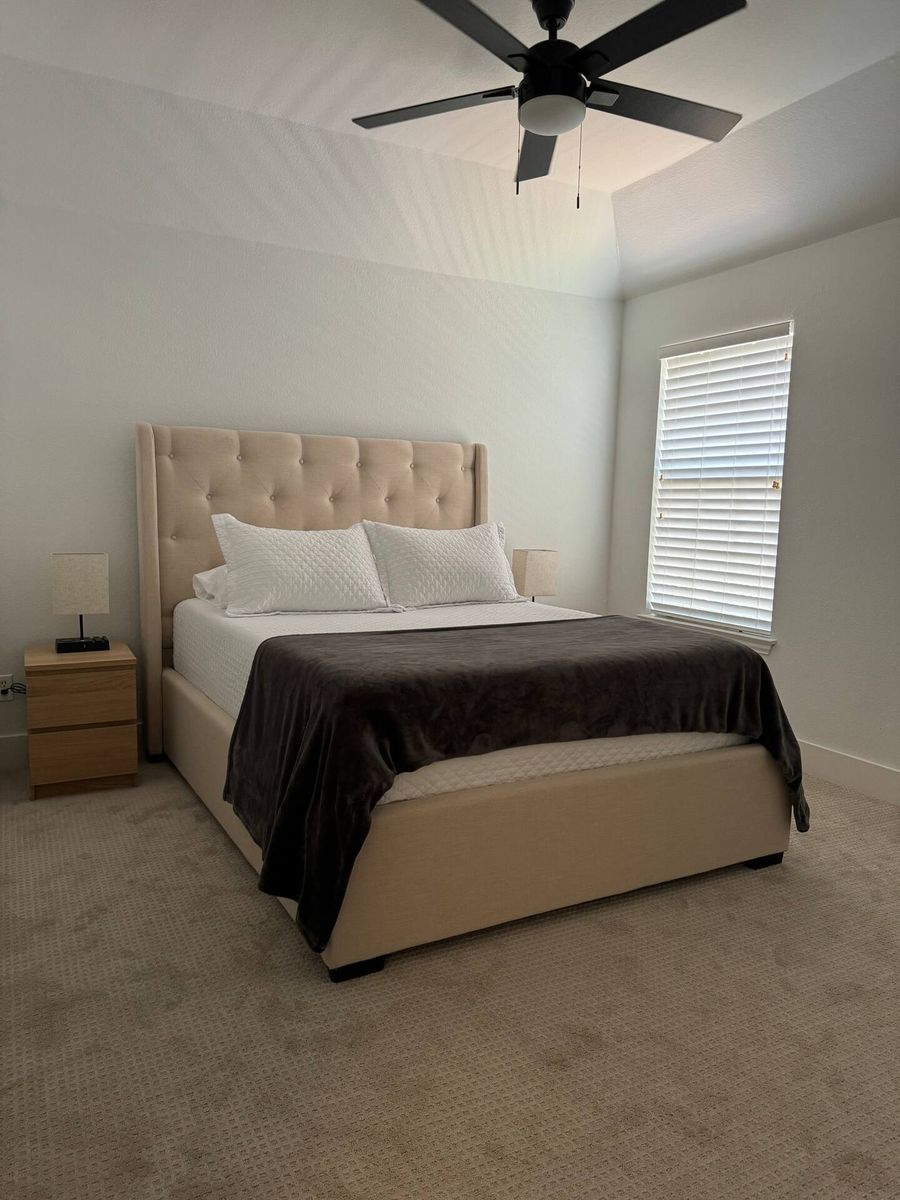 Bedroom with natural light